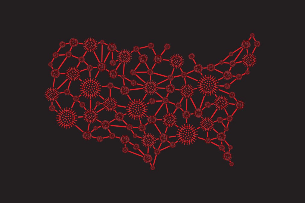 us map with coronavirus