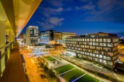 Eager Park and Johns Hopkins Hospital